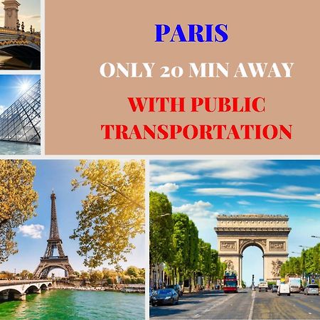 L'Eiffel - Self Checking, 20Min From Paris Apartment Drancy Exterior photo