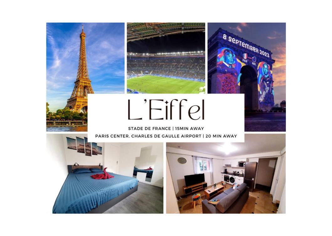 L'Eiffel - Self Checking, 20Min From Paris Apartment Drancy Exterior photo